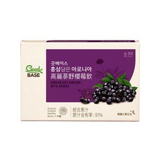 Good BASE 高麗蔘野櫻莓飲 30包 Set, 補充能量，提升青春保護力，元氣美妍, 1.5L, 1盒