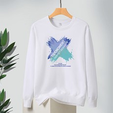 남성용 물감 퍼펙트 디자인 빅사이즈 맨투맨