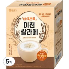 담터 바삭쫀득 이천쌀 라떼, 23g, 30개입, 5개