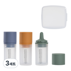 랄라비 실리콘 약병 투약기 3개, 3세트