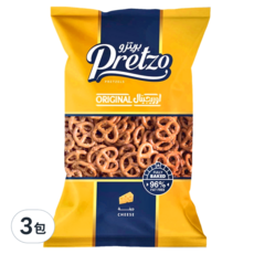 Pretzo 起司風味蝴蝶餅 125g*3包