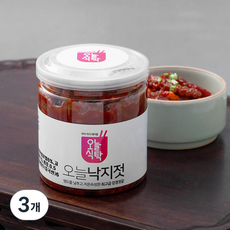 오늘식탁 강경 낙지젓, 250g, 3개