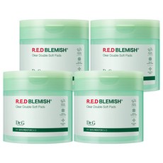 닥터지 레드 블레미쉬 클리어 더블 결 패드 180ml, 60개입, 4개
