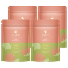 京盛宇 花茶系列 茉莉花茶 10包入，三角立體茶包，清新花香，獨立包裝, 10包, 2g, 4袋