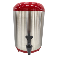 SHIH-HO 世合牌 日式手提保溫桶 不鏽鋼保冰桶 10L, 紅色, 1個