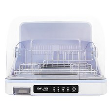 aiwa 愛華 ADD-2601 桌上型殺菌烘碗機，紫外線除菌，70度熱風循環烘乾，開蓋斷電保護