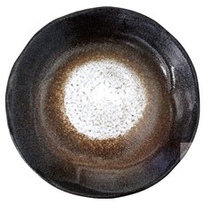 美濃燒 備前光影9吋皿，日本製陶瓷餐盤，日式風格餐具，簡約設計，提升用餐質感, XL0905191, 1個