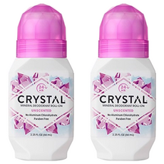 水晶身體除臭滾珠型, 66ml, 2個