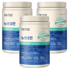 마이밀 뉴프로틴 산양유 단백질 파우더, 340g, 3개