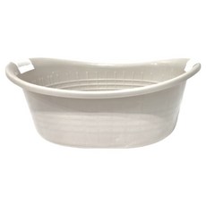 GINII 基尼 多功能加厚沐浴盆 30L 聚丙烯, 象牙白色, 1個