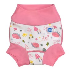 Splash About Happy Nappy 3D加強版 游泳尿布褲, Neoprene 潛水專用面料, 四針六線精細車工, XL, 1件
