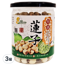 超賀 特選蓮子, 營養豐富 口感香醇 甘甜可口, 230g, 3罐