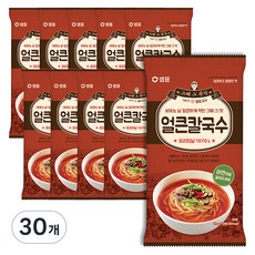 샘표 얼큰 칼국수, 101g, 30개