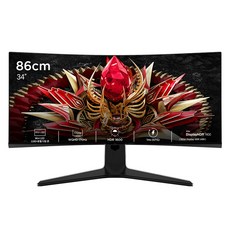 TCL MiniLED 커브드 모니터