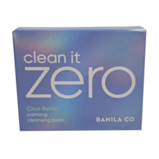 BANILA CO 芭妮蘭 台灣公司貨 ZERO 零感肌瞬淨卸妝霜 積雪草舒敏, 100ml, 1盒