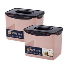 락앤락 뉴 김치통 정석 핑크, 2개, 6L