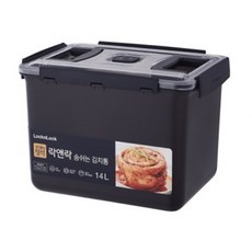 락앤락 숨쉬는 정석 김치통 HPL875BDG, 1개, 14L