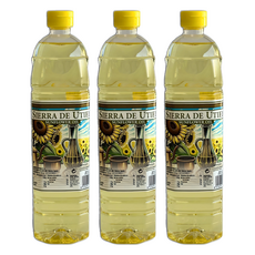Sierra de UTL 葵花籽油, 3個, 1L