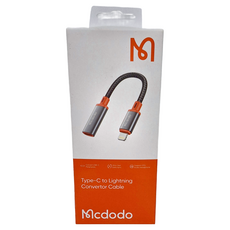 Mcdodo 麥多多 城堡系列 Type-C to Lightning OTG轉接器 轉接線, 黑色, 1個