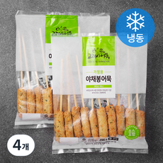 고래사어묵 가정용 야채봉어묵 (냉동), 296g, 4개