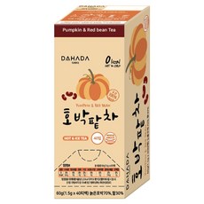 DAHADA 南瓜紅豆茶茶包, 1.5g, 40包, 1盒