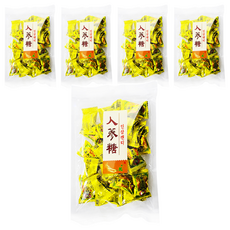 高麗人蔘風味糖, 110公克, 台灣產, 110g, 5袋