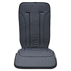 UPPAbaby 雙面座椅內墊, 適用於VISTA/VISTA V2/CRUZ/CRUZ V2, 一面防水、一面棉柔, 沉穩素色灰, 深灰, 1個