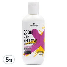 슈바츠코프 굿바이 옐로우 컬러 샴푸, 310ml, 5개