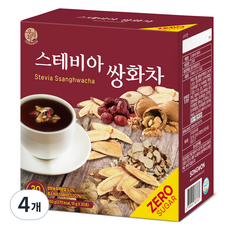 우리차 송원식품 스테비아 쌍화차, 15g, 30개입, 4개