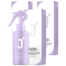J'SOOP 絲滑蛋白免沖洗護髮安瓶噴霧, 200ml, 3個