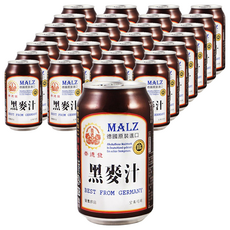 崇德發 天然黑麥汁, 德國原裝進口, 330ml, 36罐