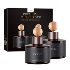에이센트 차량용 디퓨저 세트, 시그니처솝, 120ml, 2개 13 시그니처솝, 2개