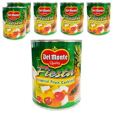 델몬트 피에스타 트로피칼 후르츠 칵테일, 6개, 850g