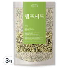 한방선생 햄프씨드, 300g, 3개