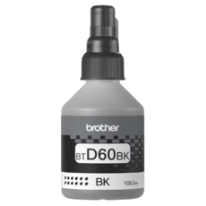 Brother 兄弟 原廠高印量墨水 BTD60BK, 108.0ml, 黑色, 1瓶