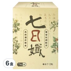 Dr.C Biotech 家家生醫 七日孅, 草本飲品 獨立包裝設計, 28g, 6盒