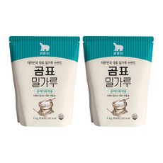 곰표 중력다목적용밀가루, 2kg, 2개