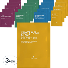 딜리코 스페셜티 드립백커피 4종 세트, 240g, 20개입, 3세트