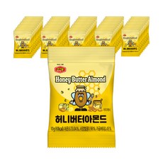 머거본 허니버터 아몬드, 10g, 50...