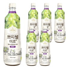 CJ petitzel 美酢青葡萄果醋, 900ml, 6瓶