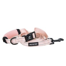 펫스츄리 강아지 핸즈프리 베이직 리드줄, PINK, 1개