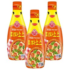 오뚜기 맛있는 피자소스, 175g, 3개