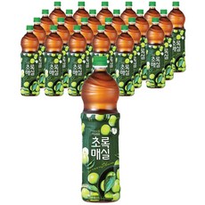 초록매실 PET, 1.5L, 24개