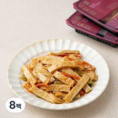 바다원 식도감 어묵볶음, 130g, 8팩