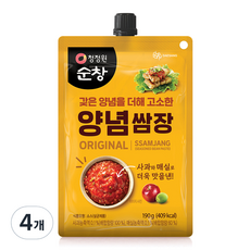 청정원 순창 양념쌈장 4p