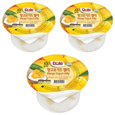 Dole 都樂 芒果優格果凍杯, 200克, 3個