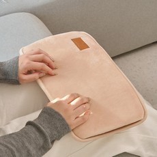 한양의료기 대형 파우치 충전식 온수 찜질기, BCO-03, 베이지 베이지, BCO-03