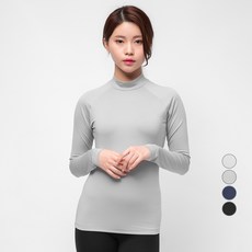 캐럿 여성용 냉감 기능성 긴소매 라그란 티셔츠