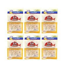 캐티맨 고양이 슬라이스 간식, 도미맛, 25g, 6개