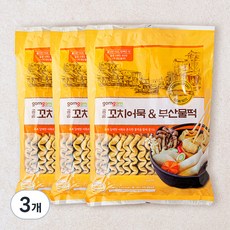곰곰 꼬치어묵 & 부산 물떡 (냉동), 1kg, 3개